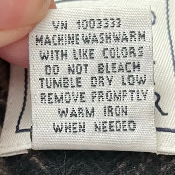 Vintage Field Gear Polo Shirt Mens XL Black Floral Knit Cotton Egypt 90s Preppy - Picture 6 of 6